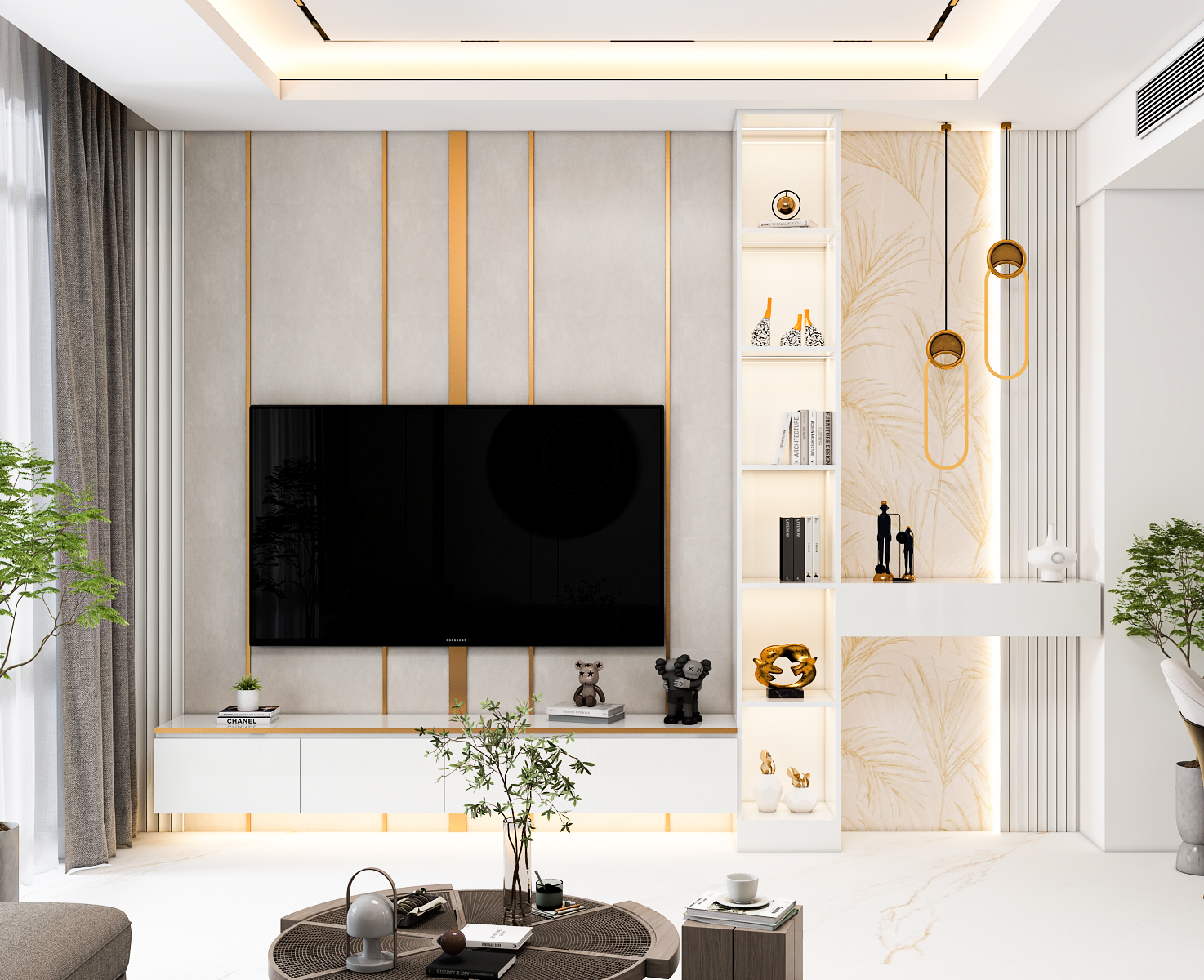 4 BHK Town Square Villa Interior Design Dubai - ZZI Interiors