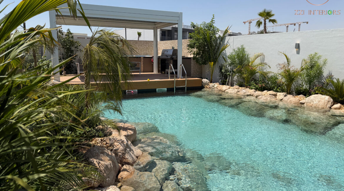 lagoon pool design Dubai