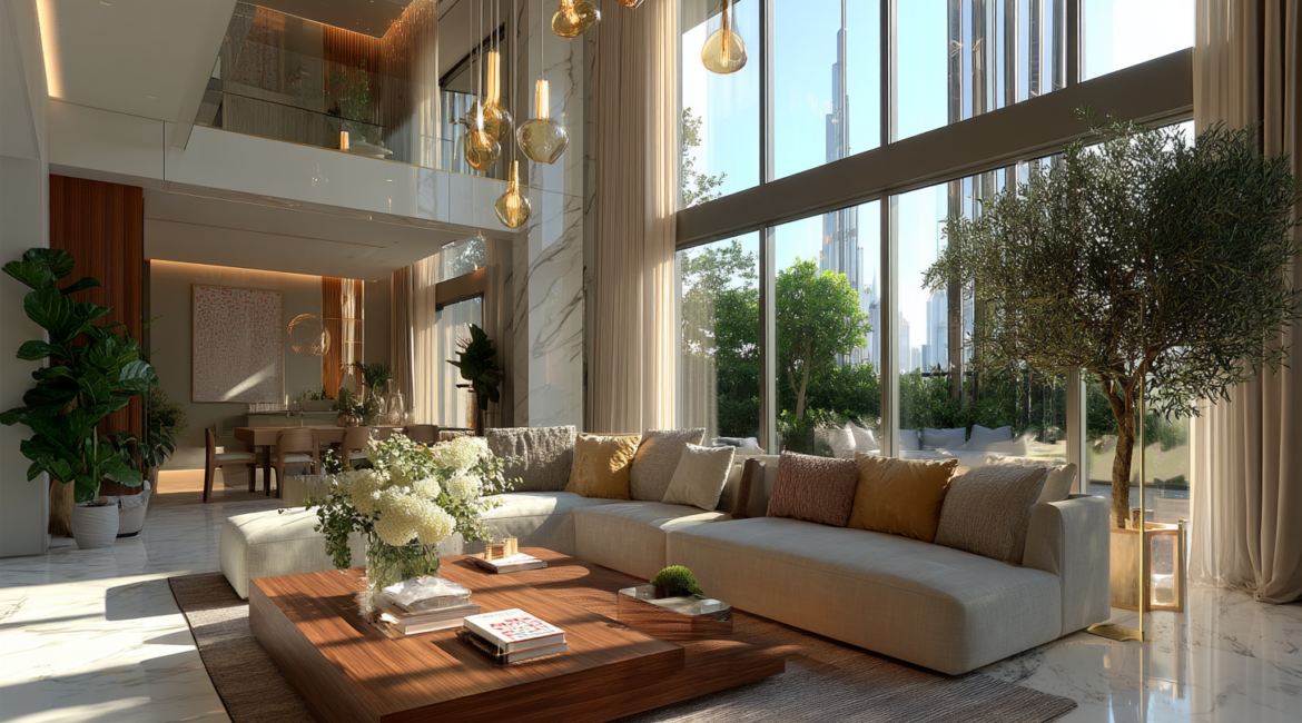Villa interior design in Dubai by Zareen Shaikh, ZZI Interiors