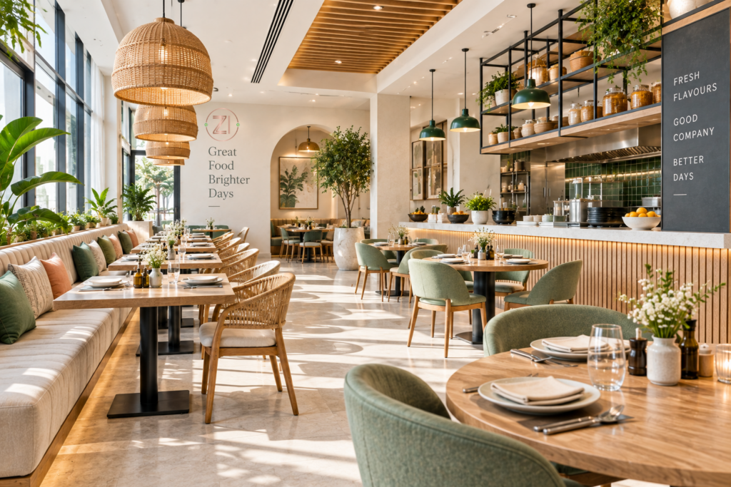 Commercial kitchen ventilation design for restaurant fit-out Dubai
